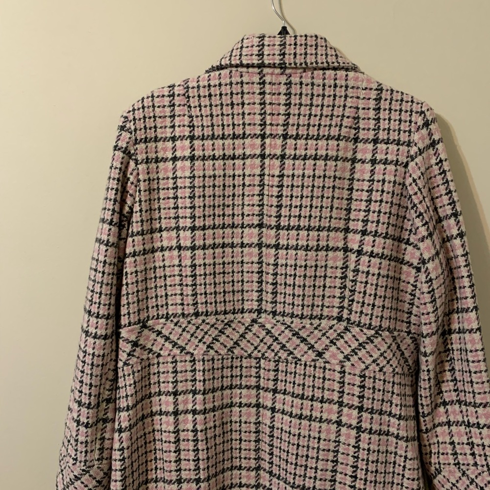STATIC 80% Wool Coat size Large - Picture 9 of 15
